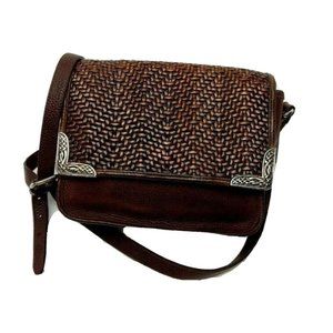 Vintage Brighton Collection  Woven Crossbody Bag